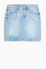 Esprit Denim rok van 100% katoen Blue Light Washed for Women