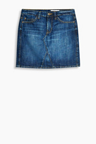 Esprit Denim rok van 100% katoen Blue Dark Washed for Women