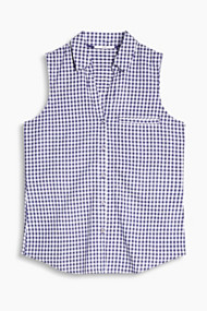 Esprit Blouse met vichyruitjes Ink for Women