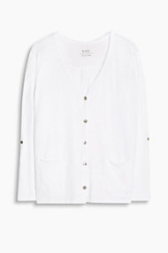 Esprit Jersey vest, 100% katoen White for Women