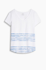 Esprit Gestreept T-shirt, 100% katoen White for Women