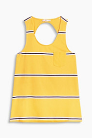 Esprit Tanktop met cut-out, katoen Honey Yellow for Women