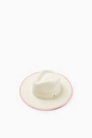 Esprit Zonnehoed met de look van stro Cream Beige for Women