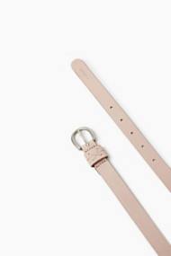 Esprit Smalle riem van zacht suède Light Pink for Women