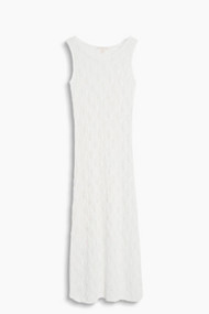 Esprit Maxi-jurk met een luchtige gehaakte look Off White for Women