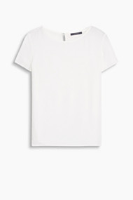 Esprit Fijne blouse in minimalistische stijl Off White for Women