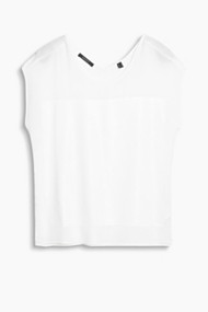 Esprit Fijn blouseachtig shirt met sierlijke pailletjes Off White for Women
