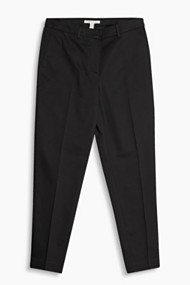 Esprit Cropped broek van katoen-stretch Black for Women