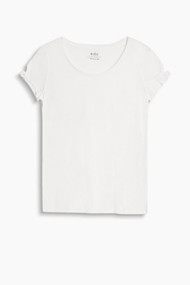 Esprit T-shirts effen Off White for Women
