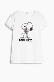 Esprit T-shirts print Off White for Women