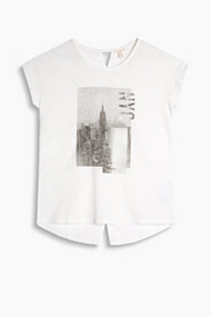 Esprit T-shirts print Off White for Women