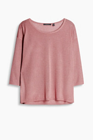 Esprit Truien effen Dark Old Pink for Women