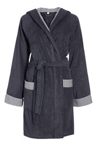 Esprit Unisex kimono van 100% katoen Anthracite for Women