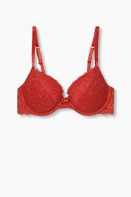 Esprit Beugel-bh van zachte kant Dark Red for Women