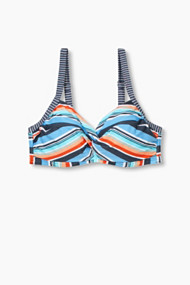 Esprit Ongewatteerde beugeltop, grote cupmaten Navy for Women