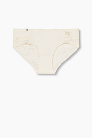 Esprit Hipster van jersey en kant Off White for Women