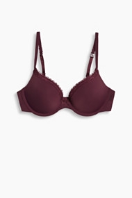 Esprit Push-up-bh met multifunctionele bandjes Berry Purple for Women