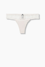 Esprit String van fijne kant en microvezel Pastel Pink for Women