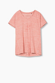Esprit Zacht sportshirt van functionele jersey Blush for Women