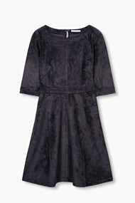 Esprit Jurk van imitatiesuède Navy for Women
