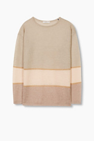 Esprit Lichte trui met mohair Beige for Women