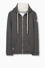 Esprit Sweatvest, goudkleurige accenten Black for Women