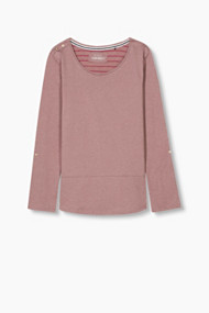 Esprit Longsleeve, variabele mouwlengte Dark Mauve for Women