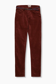 Esprit Fluwelen stretchbroek met katoen Bordeaux Red for Women