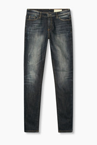 Esprit Jeans met used look en veel stretch Blue Medium Washed for Women