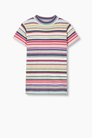 Esprit Zachte, gestreepte, fijngebreide trui Medium Grey for Women