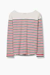 Esprit Zachte piqué trui van een katoenmix Red for Women