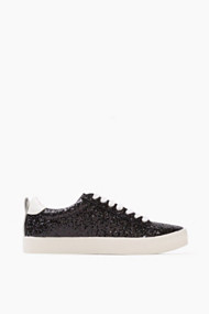 Esprit Glinsterende fashion sneakers Black for Women