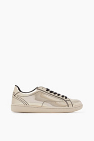 Esprit Modieuze sneakers met laklook Sand for Women