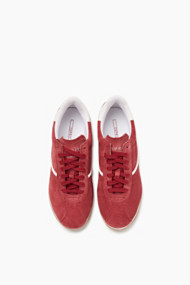 Esprit Retro vetersneakers van suède Cherry Red for Women