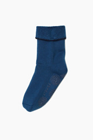 Esprit Zachte sokken met stroeve zool Teal for Women