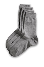 Esprit Set van 2 paar sokken met zachte boord Light Grey Melange for Women
