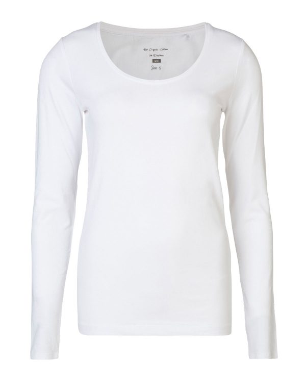 Dames organic cotton r-neck shirt
