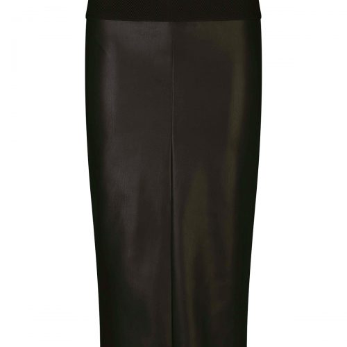 We x nina dames faux leather pencil skirt