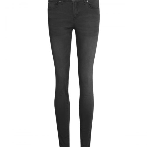 Dames super skinny sateen stretch broek