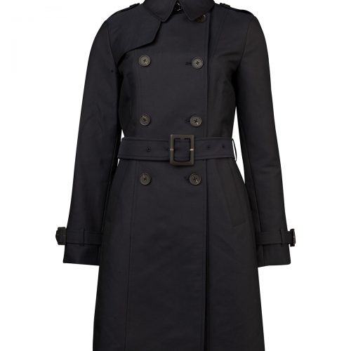 Dames modern classic trenchcoat