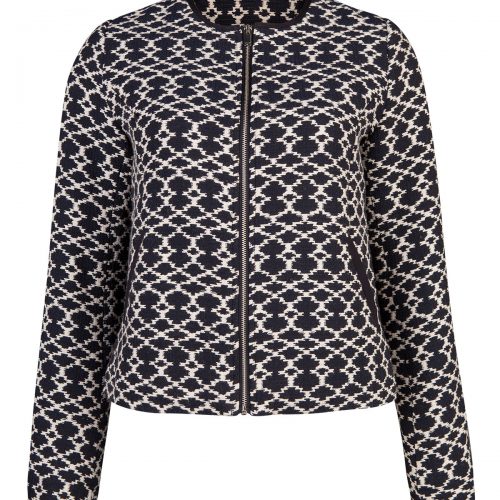 Dames jacquard print jacket