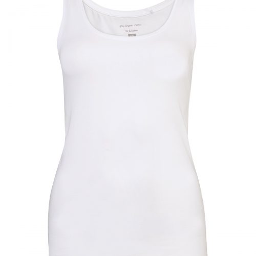 Dames organic cotton singlet