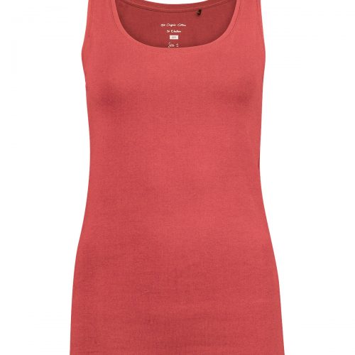 Dames organic cotton singlet