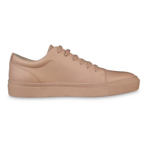Dames solid real leather sneakers