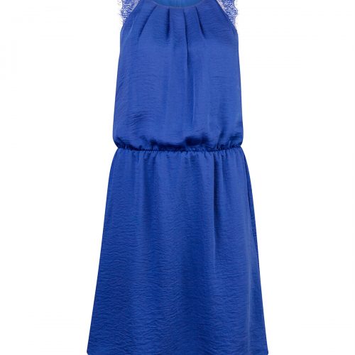 Dames tie-waist lace jurk