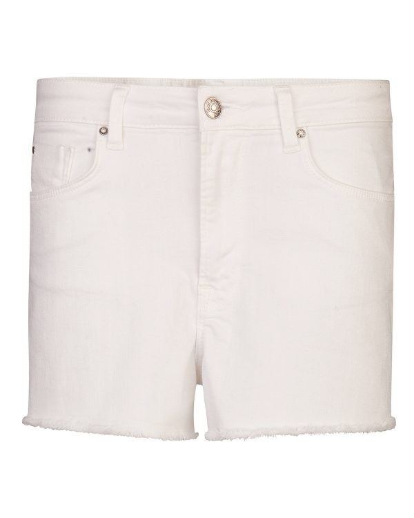 Dames high rise denim short