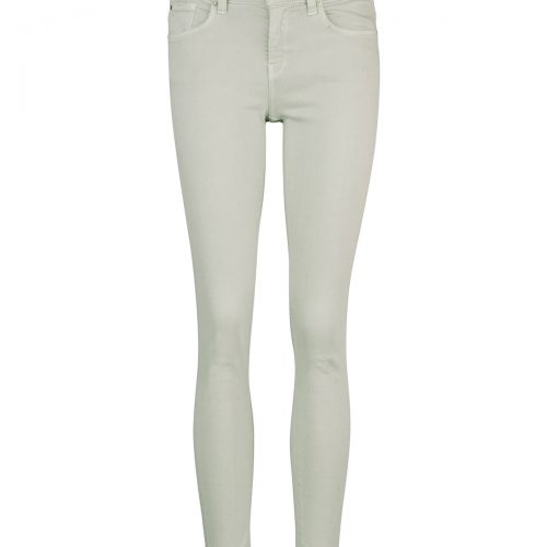 Dames skinny fit cropped broek