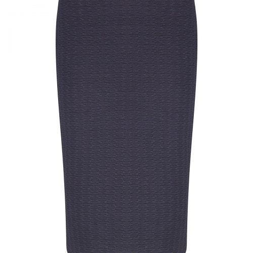 Dames jersey jacquard kokerrok