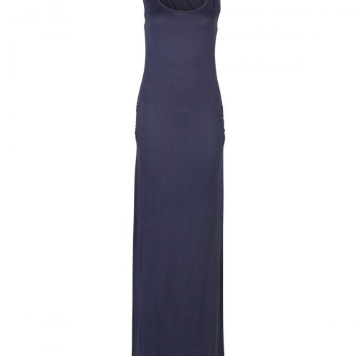 Dames jersey maxi-jurk
