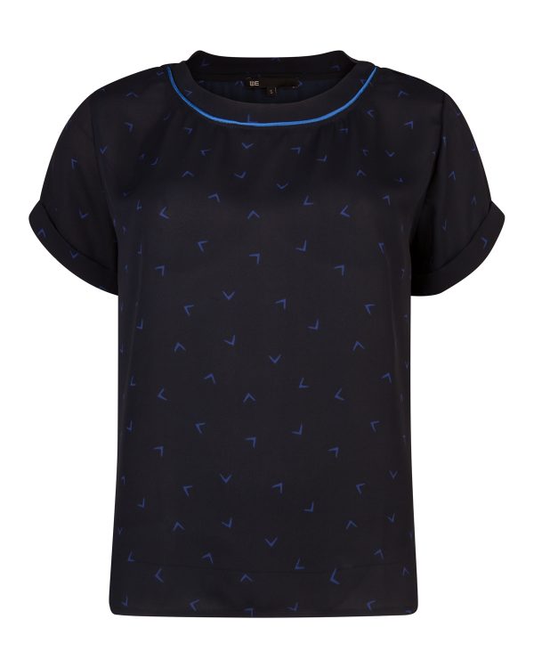 Dames v- print top